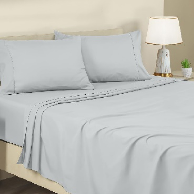 4-Piece Queen-size na paglamig sheet set